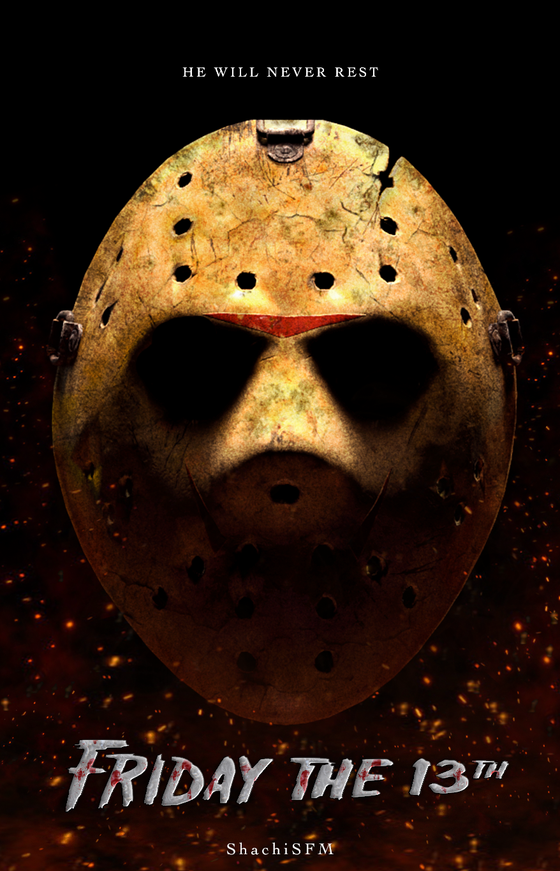Custom Friday The 13th Poster that was made in the style of a movie poster 
Platforms Used: SFM and Photoshop
Hope you enjoy