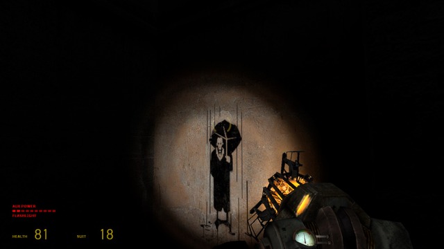 Do this Garfitty always exists in the beginning of Ravenholm ?
