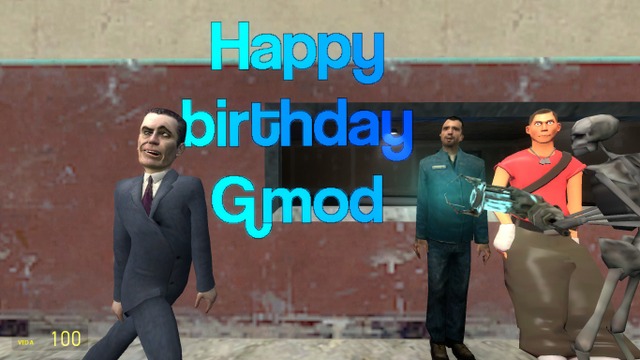 Happy late 16 birthday to Garry's Mod!!! (I made it quickly so it didn't turn out so well).