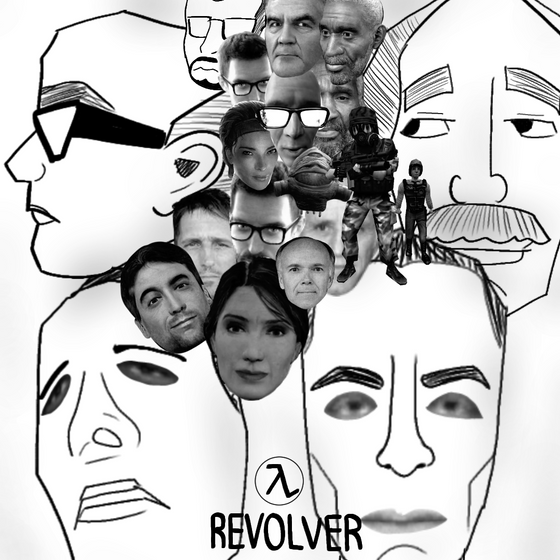 Recreating album covers but with Half-Life (Part 2) (Weezer's Raditude and The Beatles' Revolver)