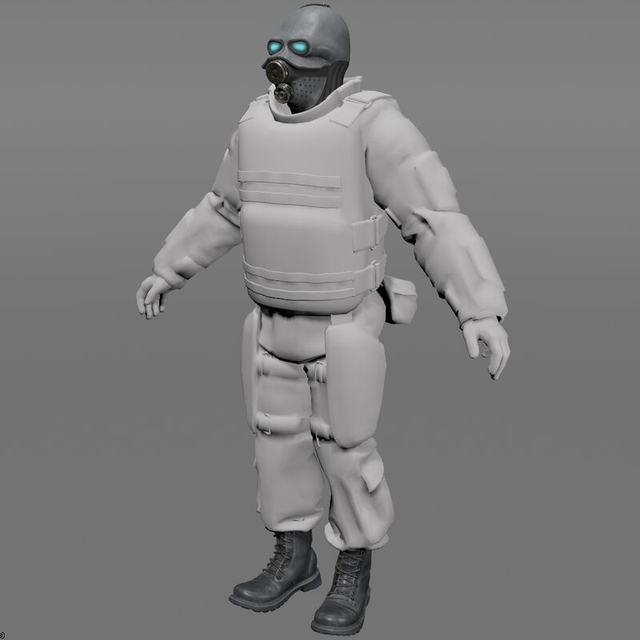 Valve decided to randomly cut the default Combine Soldier design from
Half-Life: Alyx for absolutely no fucking reason what-so-ever.