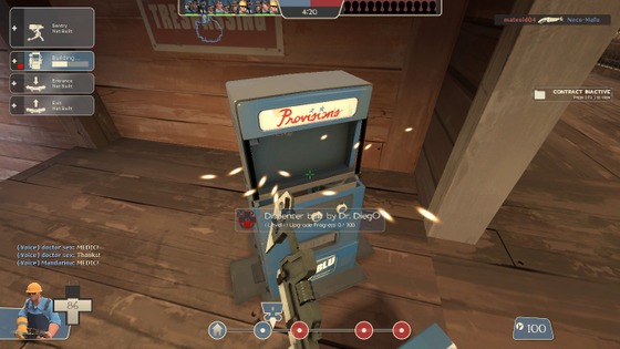I found Doctor Sex on my TF2 game! check the chat down left of the screenshot. 