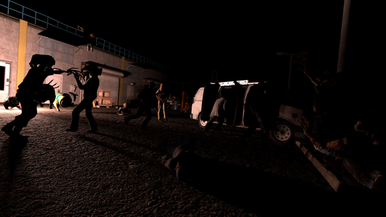 I decided to re-render and fix up my last post. It's now set at night as originally intended, there are much more effects added in PDN. also an accidental render that shows what happens when you have a lightbounce's size set a little too high
Made and rendered in Garry's Mod, edited in PaintDotNet