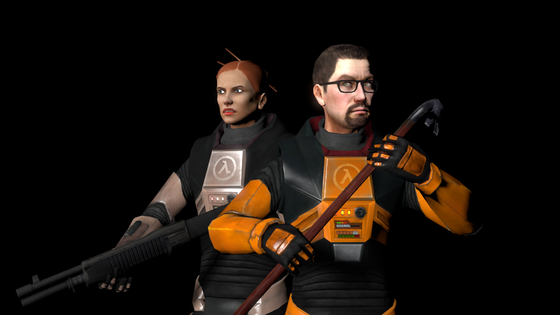A little simple artwork i made with gina cross and gordon freeman!
sadly i dont have a source model for colette green