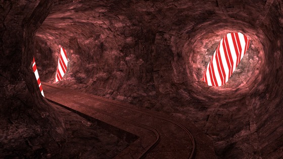More shots of the candy cane mine for my gmod Christmas map