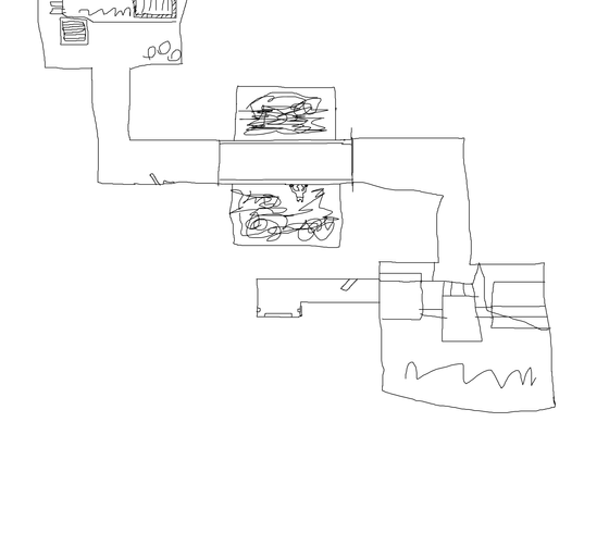 From the archives:

Here's a quick sketch I whipped up for the level layout for Unforeseen Consequences for Half-Life: Absolute Zero!

Was done on the 19th of December of 2015. It would of been 7 years ago yesterday! 10 days later we would launch the mod page for HLAZ onto ModDB.
