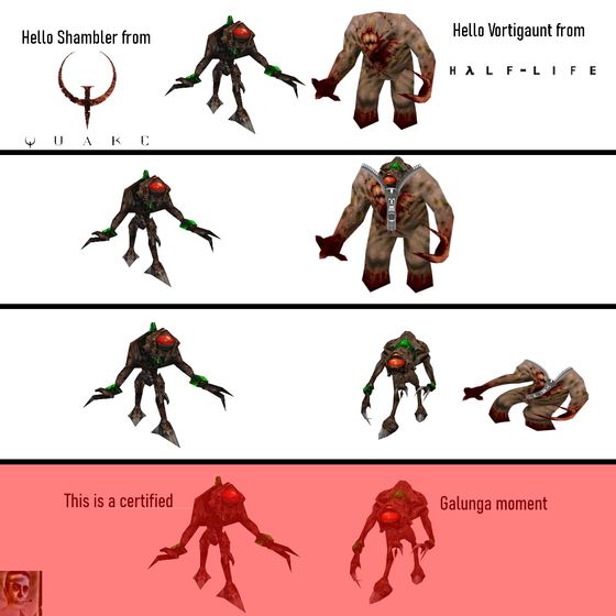They ripped off the vortigaunt from Half-Life!!!! >:((

(I hate myself for making this, but i'm out of ideas and i had to put something out as to not appear dead)