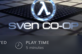 might play sven co-op for more than 5 mins now 