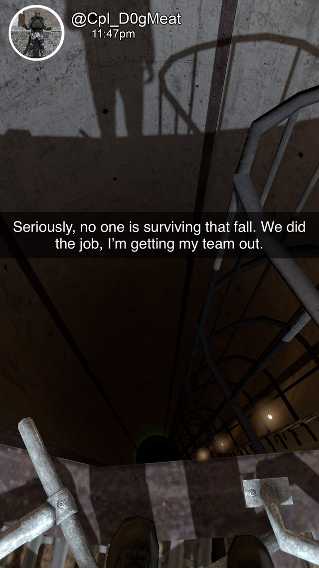Half Life: The Snapchat Adventures Part 21 - Rest for the Winners

Act Two is a go! Where will the depths of Black Mesa take our two factions now?

Check out the whole series on my twitter: https://twitter.com/SepkoSfm/status/1392485587605594117