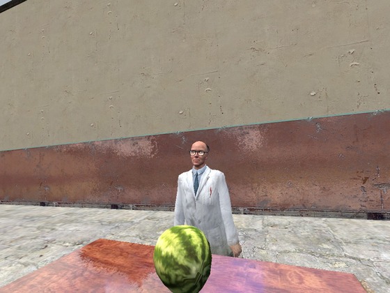 G-man tries to get a melon Part 1