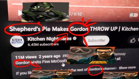 Shephard's Pie Makes Gordon Throw Up