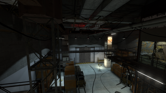 I think Shaft 06 (a portal 2 mod) is not much known. I like their mapping and environment style a lot

Moddb page: https://www.moddb.com/mods/s06