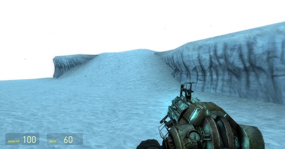 guys so i was in gmod exploring around in half life 2 ep 2 map cuz im bored and i just found out that in the Judith record there is a small  outside snow area with snowfall.  
i think valve is really prepared for the next half life game that time until they cancel 