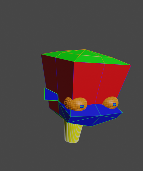 Worked more on the reference model I plan to use for my art/animation stuff. I plan on mostly using this model as a reference and try not to trace it all the time, I'll only do that if I'm dealing with a really funky camera angle/fov, or if I'm really struggling on something. Not saying it would be a crime to trace the model all the time since I'm the one who made it, but I wouldn't want things to look heavily rotoscoped if I was doing a 2D animation. I think I might try to draw some Half-Life characters using the reference model tomorrow.