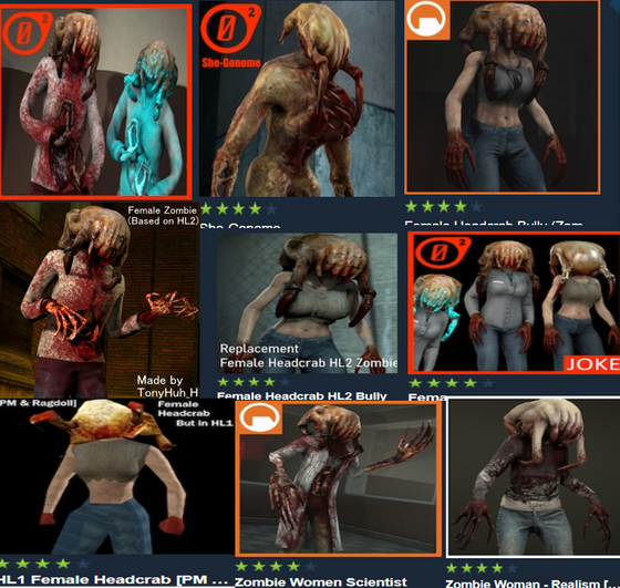 WHY ARE THERE SO MANY FEMALE ZOMBIE ADDONS????