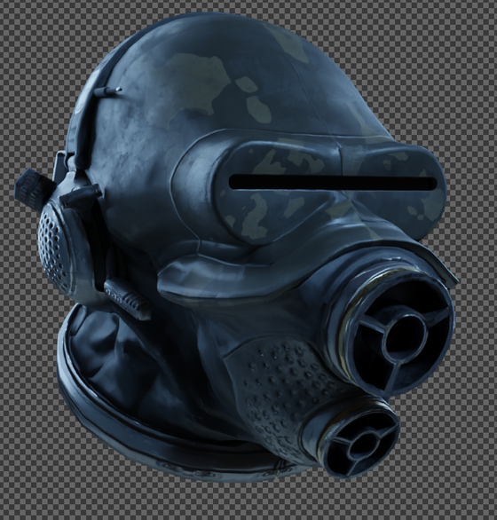 [Blender] Combine rhino helmet remake v2