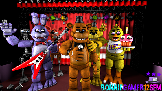 The thing i made for fnaf 8th anniversary in 2019 Models by RynFox