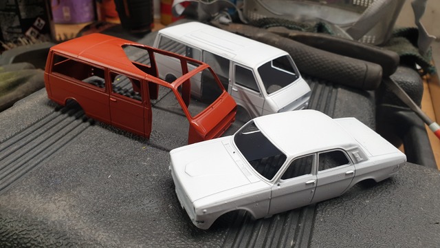1 x Volga + 2 x RAF = 3 dioramas coming soon 😁