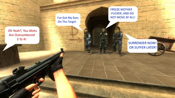 If Counter-Strike Was Realistic.