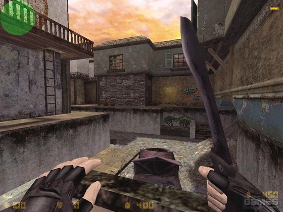 A Kukri knife was found in the Counter-Strike 2 gamefiles. Interesting fact, such a knife was planned to be added to CS back in 2003! (CS:CZ Screenshot on cs_damage)