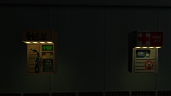 Always wondered how HL Mods were made, and now I know. I tried using Half-Life SDK, but had some problems. Ended up using the J.A.C.K. Editor, and it is far much better. So here's what I've been practicing with the new program. Made the HEV and First Aid Stations, and they work. The "UHD" Suit was from the PS2 mod I have installed. Lighting was a pain to handle, but managed to get the basics down. I have ideas on what to do with the classic textures. So I'll be releasing screenshots of any mods I have in production