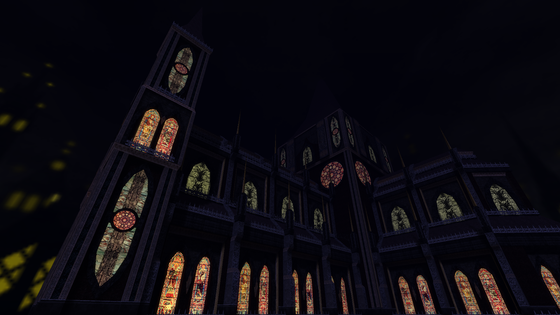 What good would a Gothic adventure be without a cathedral?