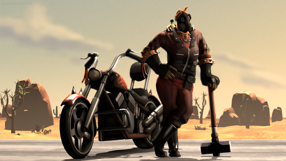 "Burnin' Rubber"

some lighting and pose practice using my py(b)ro loadout.