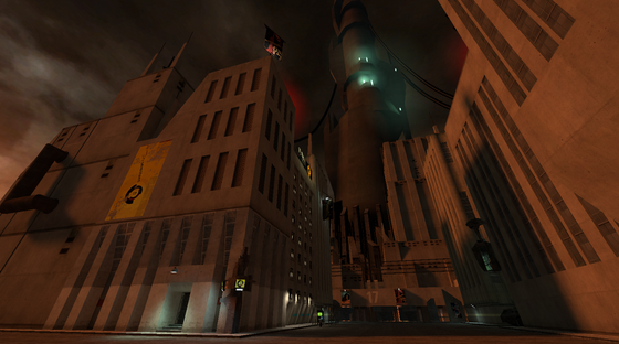 I changed the citadel, the skybox and lighting environment of my map, giving that red/orange atmosphere.