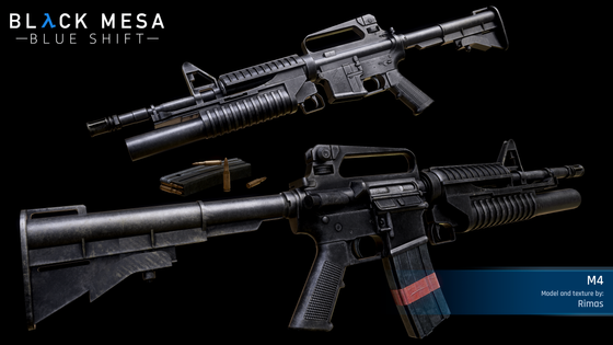 M4 Inaccuracy Trivia

Something I noticed about the Blue Shift Mod weapon for the “M4” is that it’s actually not an M4. This rifle is actually a M16A2, which is the predecessor to the M4 and you can even see it right above the magazine port. 

M16A2 entered service with the U.S Marine Corps in early to mid 1980s followed by the U.S Army in 1986. 

The M4 was introduced in 1994 for select Special Forces, but did not enter into larger replacement service for the U.S Army for a decade, and the U.S Marine Corps in 2016. 

It’s a common misconception as even Gearbox and Valve have labeled it so, since the differences to the rifle series is not as apparent to the common eye, such as the carry handle type for example. 

Both fire 5.56 rounds rather than the 9mm round of the Half Life MP5 rifle it stands in for. 