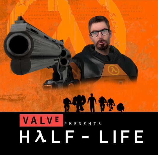 "By 1998, The Age Of Non-Linear Storytelling And Conventional Hero Protagonists Was At An End"
Half-Life 1 poster based on Red Dead Redemption 2's poster.
