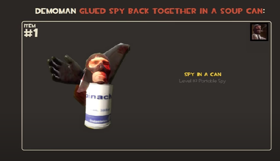 Demoman gave me this should i be worried?