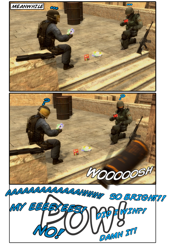 Here's a comic i made couple of months ago Part 1
let me guys know what you think of it!
 part 2: https://community.lambdageneration.com/gmod/post/tf5e8fpc#comments