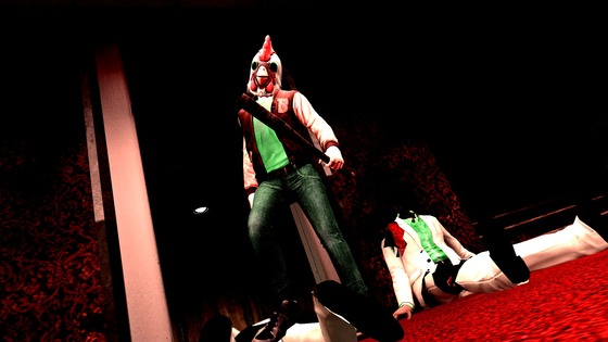 pack of my old hotline miami pozings