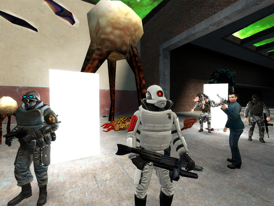 Opening up different worlds in garry's mod. #gmodmultiverse 
