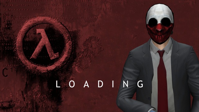 half life loading screen with wolf from payday 2
not really half life loading screen but its a hud mod https://steamcommunity.com/sharedfiles/filedetails/?id=1290525688