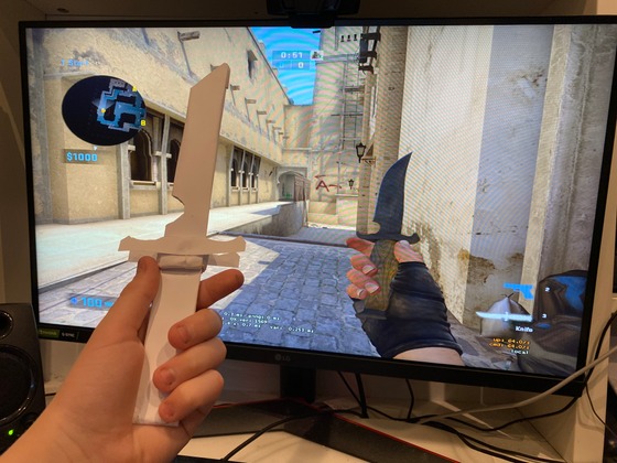 i tried to remake the t knife from csgo