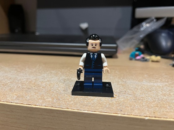 I made the Civilian in LEGO (more based on his TF2C model but with some TFC inspiration as well). He will now complete my LEGO TF2 collection 