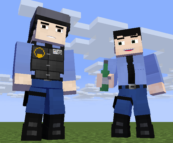 Made these models a while back for a minecraft Half-Life animation that i never finished 
