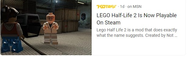 Lego half life 2 (100% REAL!!!)