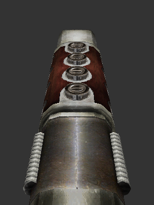 Hello again~! It's been a couple weeks... I think. My work on FreeDMC is rapidly approaching being done! Hopefully a playable version will be out soon for the public, but for now, have these images of the new and improved Proximity Mine Launcher view model (plus its exclusive ammo type that'll be only usable in FreeDMC)! As before, the textures are by me and @dakashi, but I further improved upon my portions using DaKashi's work to make it overally more consistent in quality! Enjoy~!