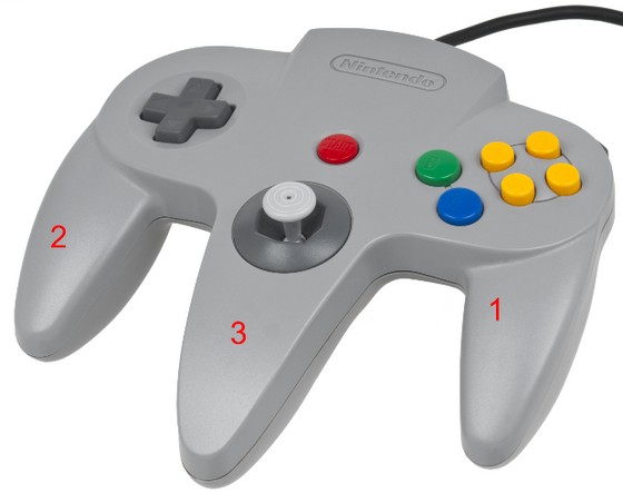 Vort arms are perfect for the N64 Controller.
Nintendo Foresaw those consequences.