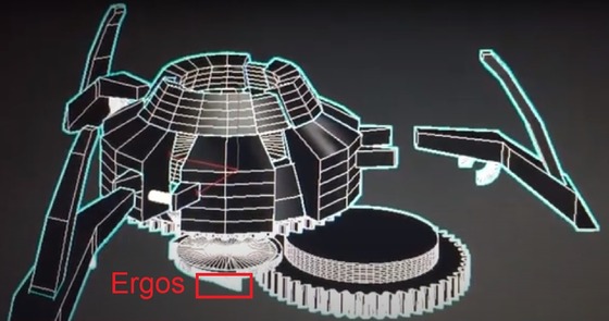 Detailed #3D rendering of #halflife Hopper Mine. To make the legs mobile (up-down), I plan to create a system w/ a disc w/ ergos, attached to the motor which pushes the legs up or down, as it rotates clockwise & counterclockwise. 