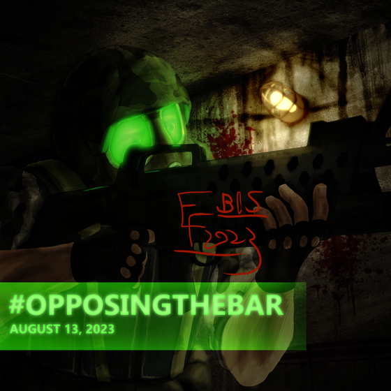 #opposingthebar
Pretty proud of this one, but I had to fight the program to fix some stupid visual issues.