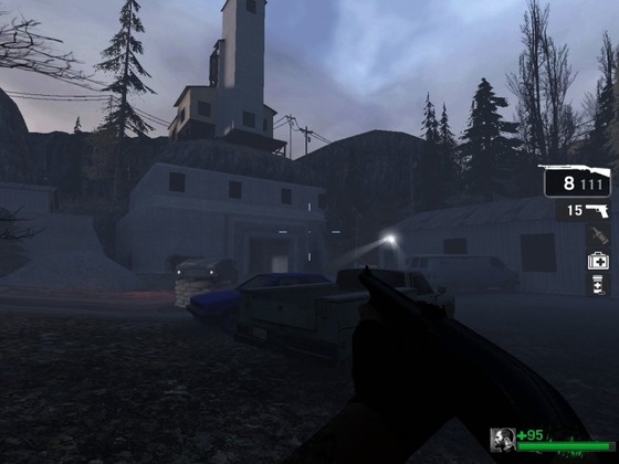 This is the campaign I've made back in summer 2009 - "7 hours later". Old L4D fans should likely remember it. It consists of 5 maps with mostly forest scenery with the 4th map as exception (some industrial zone/bunker). This campaign also has L4D2 version but I'm not responsible for it, it was ported by another guy with my permission. I personally love the first game much more due to its atmosphere.