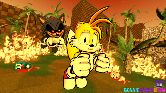 Hey all new video out also I'm back form my break! :) Talis and lord x models by TottuDento23 on twitter Sonic animals from Generations Palm Trees by ChrisCrossAlt Map by Hyperchaotix
The video:https://www.youtube.com/watch?v=AK-OFixSmIw