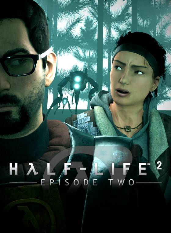 Half-Life 2 Episode 2 Steam Artwork Remade in Blender
