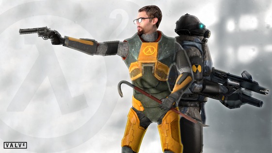 Wanted to create something that looked like official Half-Life 2 art, started with the first but personally think the second one is the best.