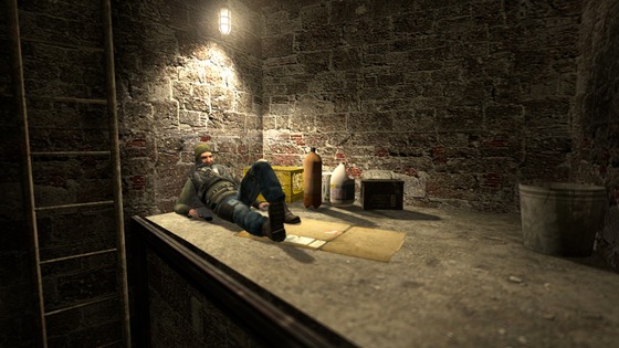 This is a recreation of a screenshot I made 16 years ago titled ”No Home King”. It focuses on a special little nook in d1_canal_05, which is part of my absolute favorite chapter of Half-Life 2, Route Kanal.