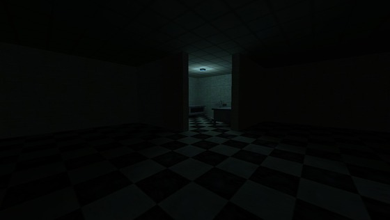 Just testing lighting again. Backroom vibes I guess