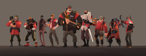 Profile posts huh? Well, this is a good chance to ramble a bit about my recent TF2 experience. 

I stopped playing TF2 at some point in 2013 because my computer fried, and after that I kind of fell out of the habit of playing it for all of these years. The recent summer update intrigued me, and an acquaintance prodded me into giving it another go, I've been playing off and on ever since, sometimes with them, sometimes on my own, but what's really crazy is that all of these old things I had been carrying around since the late 2000's had more than tripled in value! So when I went looking into trading for things, I discovered that I had quite a lot of acquisition power, it was as if... Captain America was awakened from being frozen, and he just happened to have this vintage collection of baseball cards from the 40's in one of his little belt satchels, and then someone introduced him to ebay right after, so surprisingly my bad luck 10 years ago afforded me a bunch of cool cosmetics, as well as these newfangled war paints that people are crazy about. 

I managed to dress up the mercs with all of this stuff, without ever spending a single cent more than I did when I bought the orange box all of those years ago, and I think that's pretty neat.